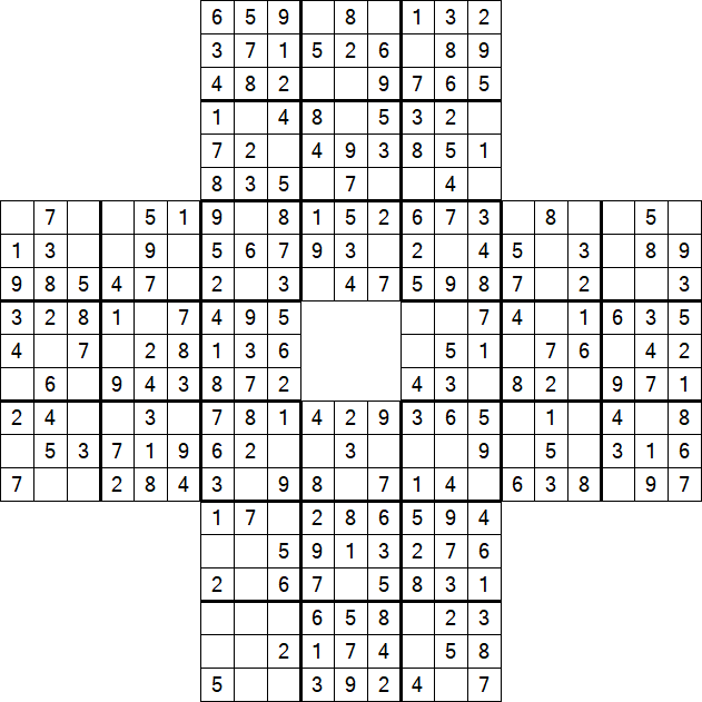 Sohei Sudoku - Simple