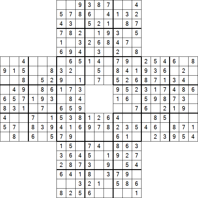 Sohei Sudoku - Simple