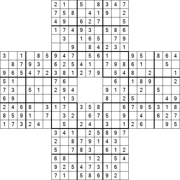 Sohei Sudoku - Fácil