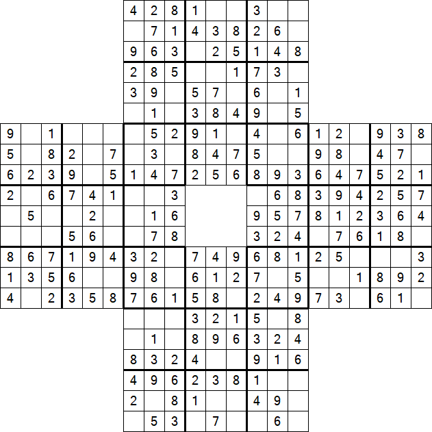 Sohei Sudoku - Easy