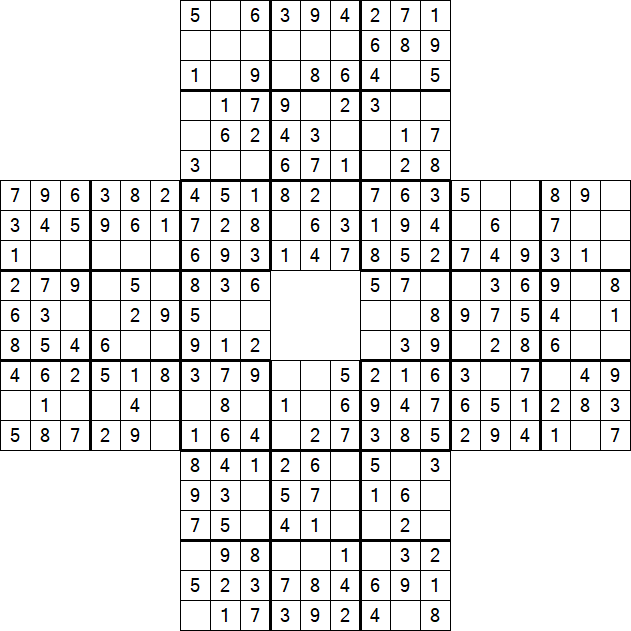 Sohei Sudoku - Easy