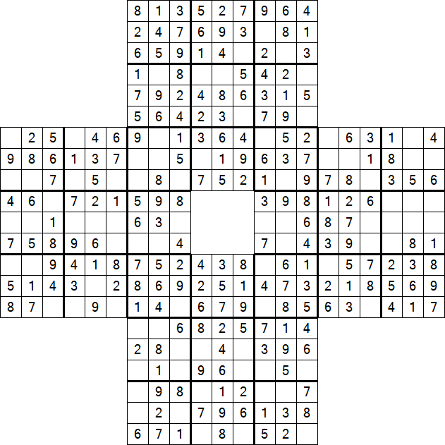 Sohei Sudoku - Easy