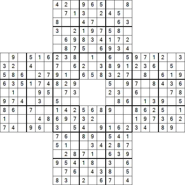 Sohei Sudoku - Easy