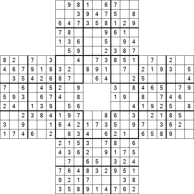 Sohei Sudoku - Easy