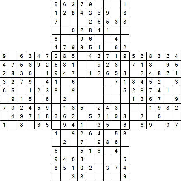 Sohei Sudoku - Easy