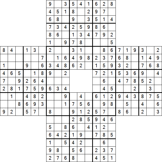 Sohei Sudoku - Easy