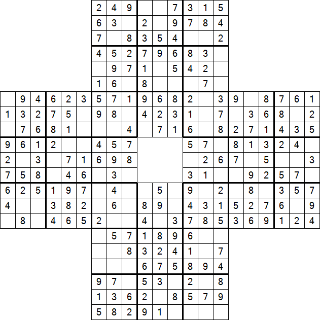 Sohei Sudoku - Easy