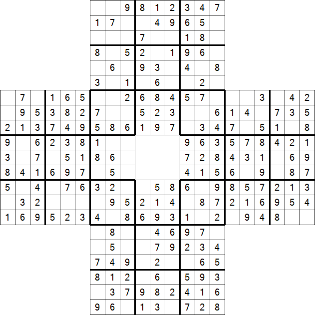 Sohei Sudoku - Einfach