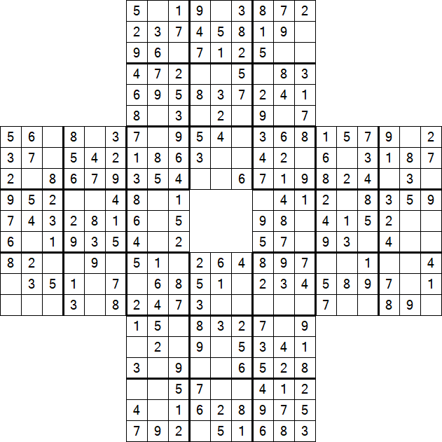 Sohei Sudoku - Einfach