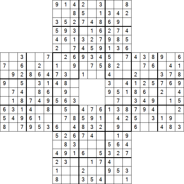Sohei Sudoku - Einfach