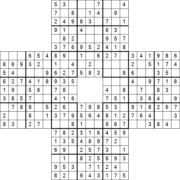 Sohei Sudoku - Einfach