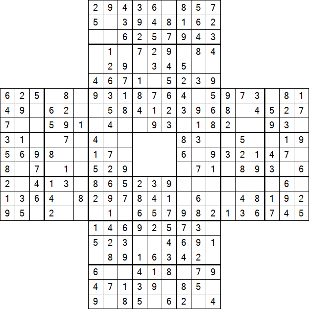 Sohei Sudoku - Simple