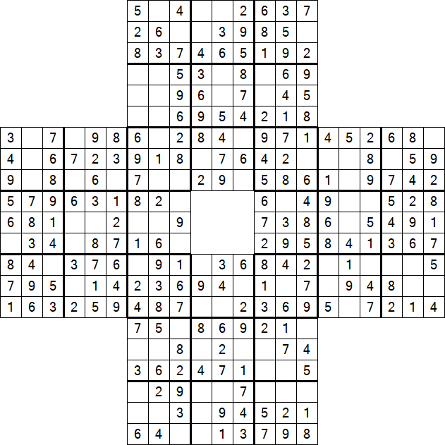 Sohei Sudoku - Simple
