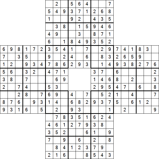 Sohei Sudoku - Fácil