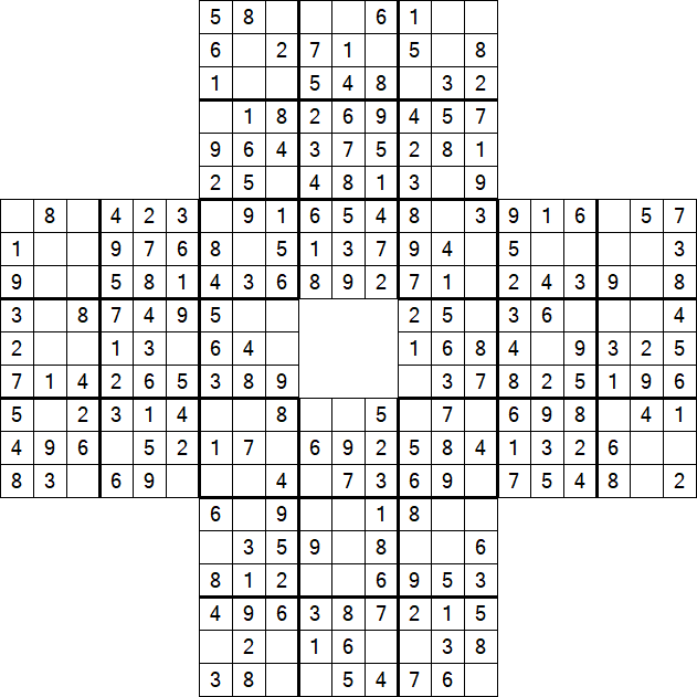 Sohei Sudoku - Simple