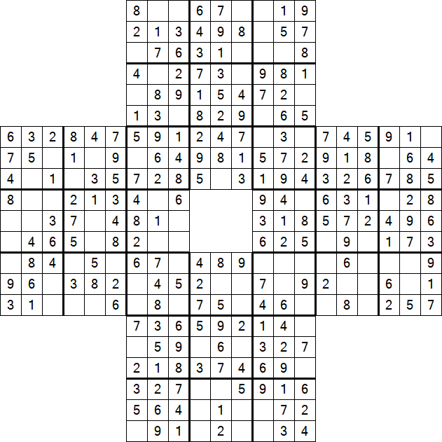 Sohei Sudoku - Simple