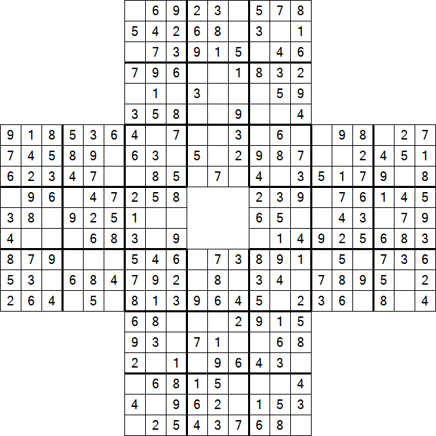 Sohei Sudoku - Simple