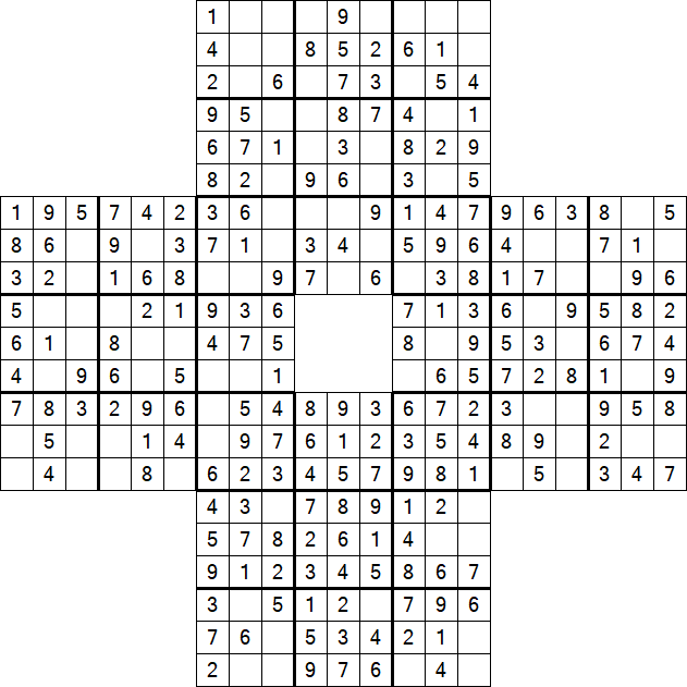 Sohei Sudoku - Simple