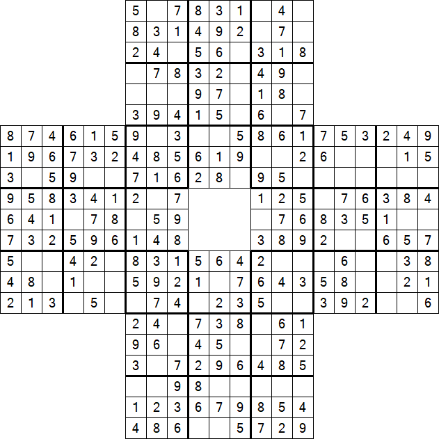 Sohei Sudoku - Simple