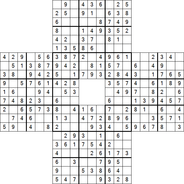Sohei Sudoku - Easy