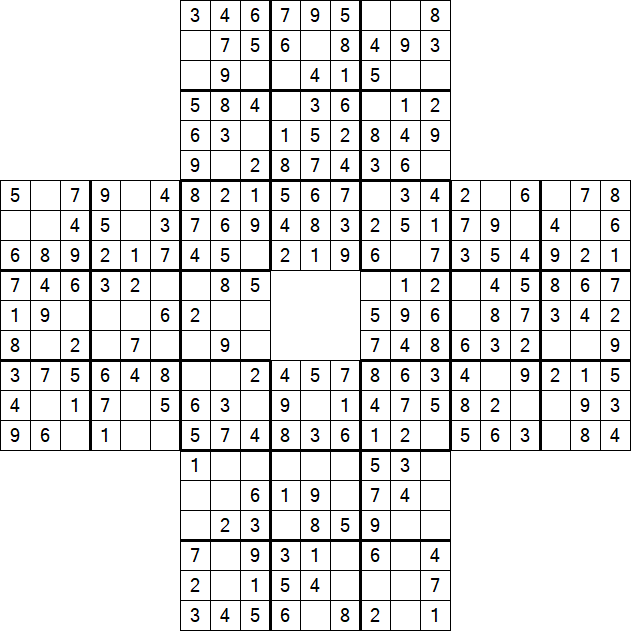 Sohei Sudoku - Easy