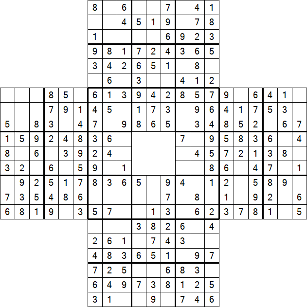 Sohei Sudoku - Easy