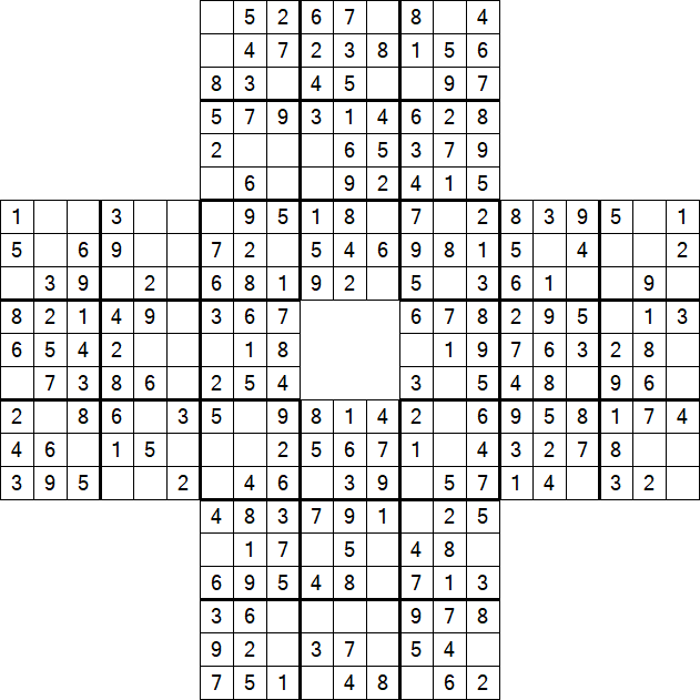 Sohei Sudoku - Easy