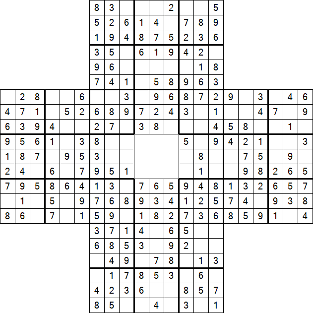 Sohei Sudoku - Easy