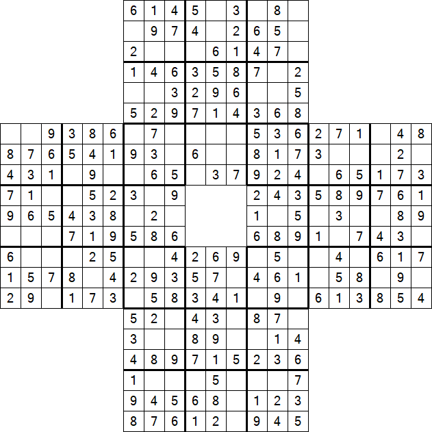 Sohei Sudoku - Easy