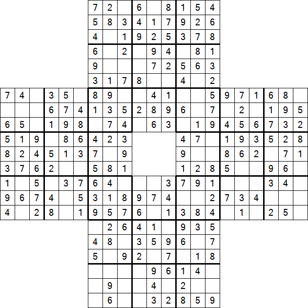 Sohei Sudoku - Easy
