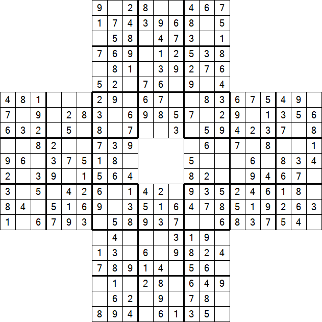 Sohei Sudoku - Easy