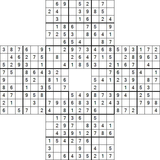 Sohei Sudoku - Easy