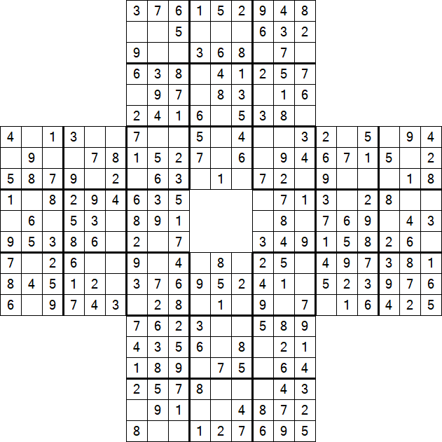 Sohei Sudoku - Easy