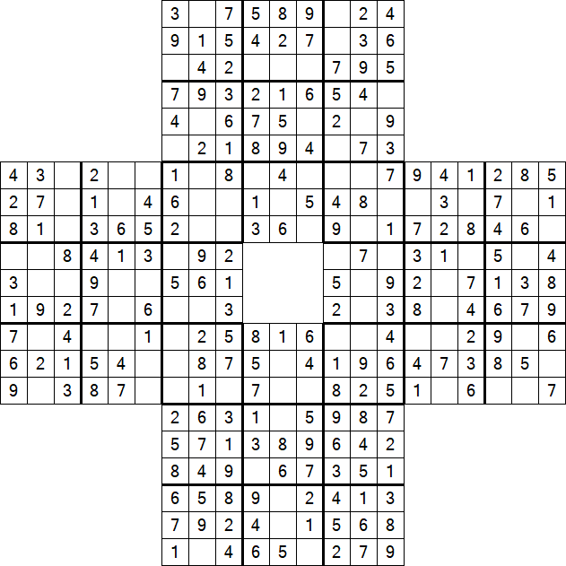 Sohei Sudoku - Easy
