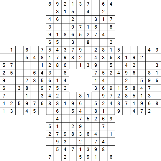 Sohei Sudoku - Easy