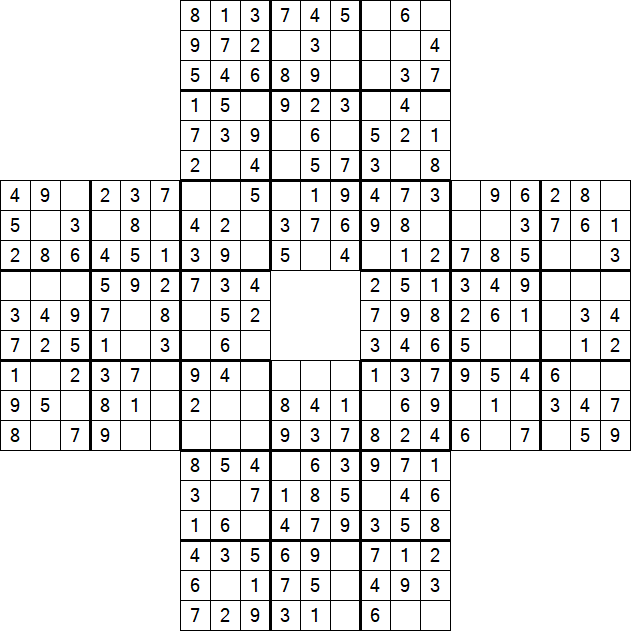 Sohei Sudoku - Fácil
