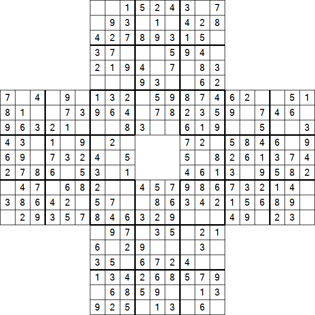 Sohei Sudoku - Fácil