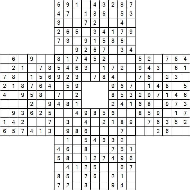 Sohei Sudoku - Fácil