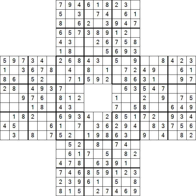 Sohei Sudoku - Easy