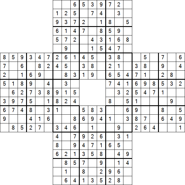Sohei Sudoku - Easy