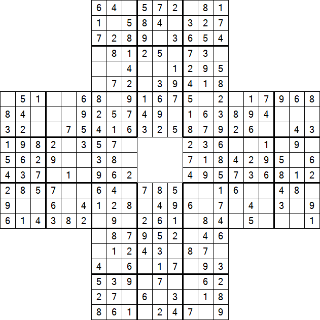 Sohei Sudoku - Easy