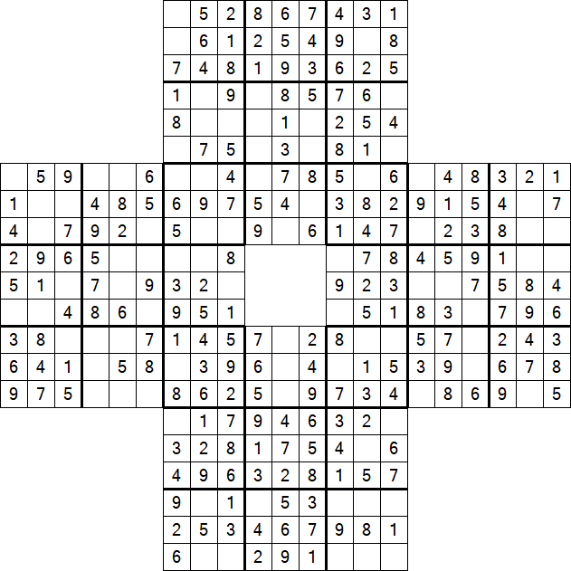 Sohei Sudoku - Easy