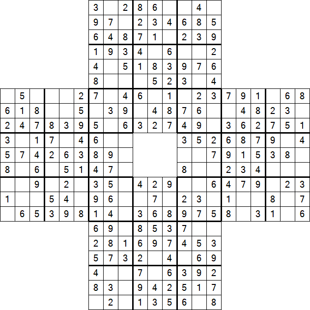 Sohei Sudoku - Easy