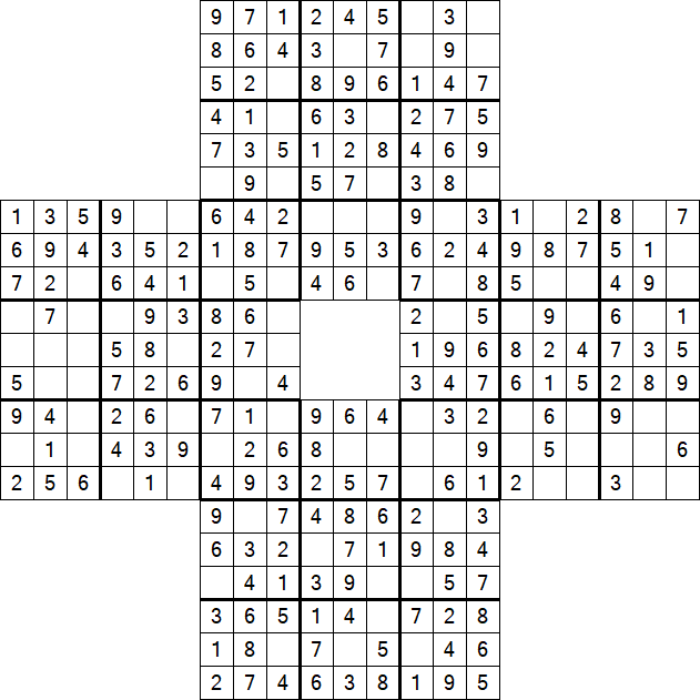 Sohei Sudoku - Easy