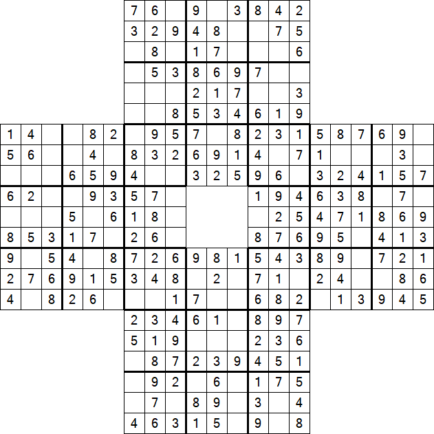Sohei Sudoku - Easy
