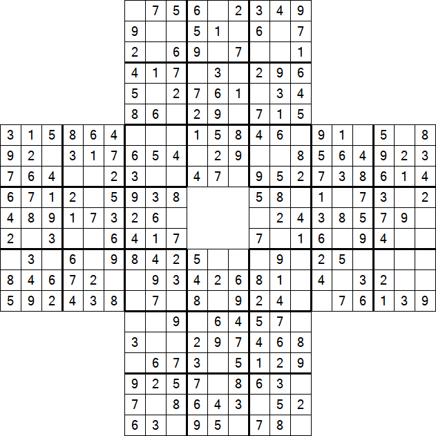 Sohei Sudoku - Easy