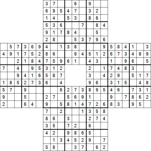 Sohei Sudoku - Easy