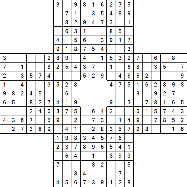 Sohei Sudoku - Easy