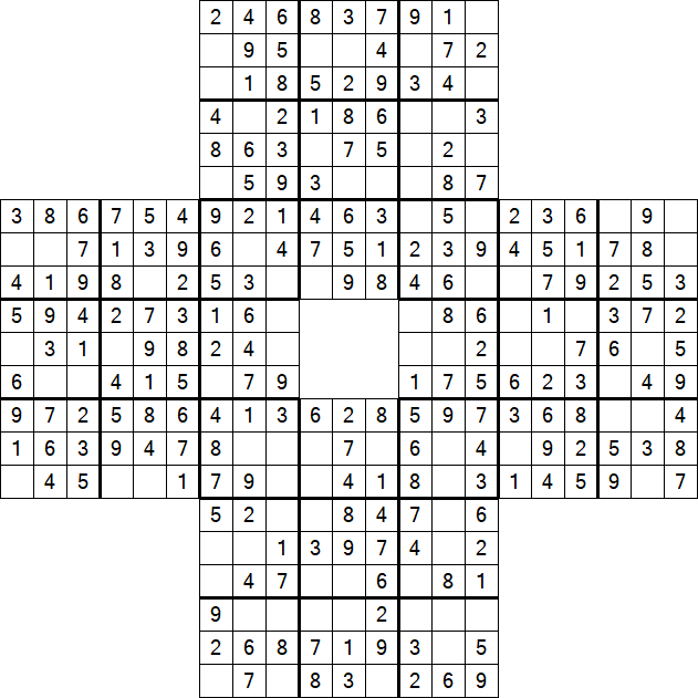 Sohei Sudoku - Easy