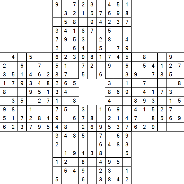 Sohei Sudoku - Easy